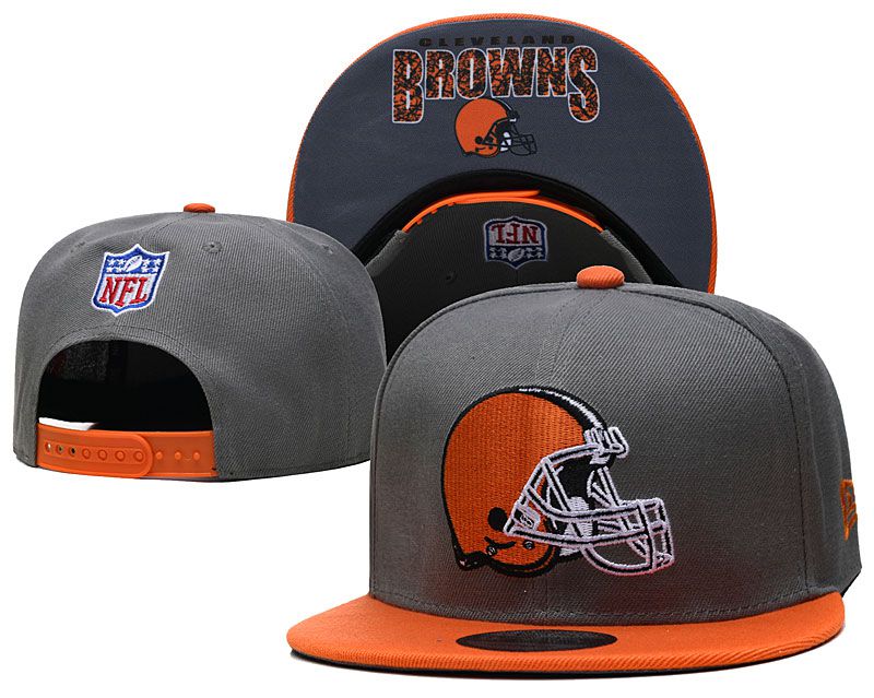 2021 NFL Cleveland Browns Hat TX 0808->->Sports Caps